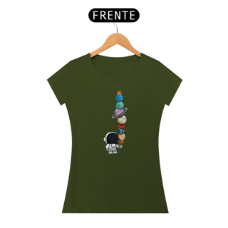 Nome do produtoCamiseta Feminina Astronauta
