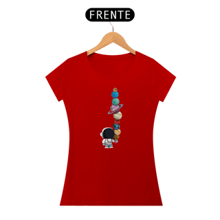 Nome do produtoCamiseta Feminina Astronauta