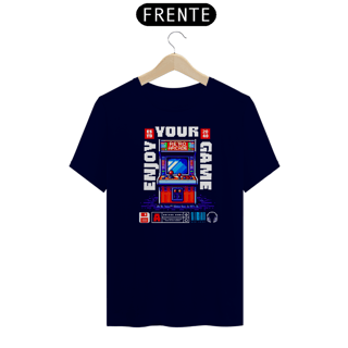 Nome do produto Camiseta Unissex diversas cores Retro Arcade