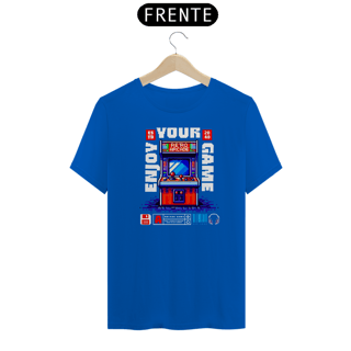 Nome do produto Camiseta Unissex diversas cores Retro Arcade