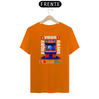 Nome do produto Camiseta Unissex diversas cores Retro Arcade