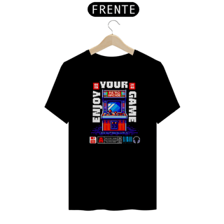 Camiseta Unissex diversas cores Retro Arcade