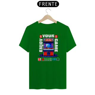 Nome do produto Camiseta Unissex diversas cores Retro Arcade