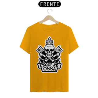 Nome do produto Camiseta Até Os Ossos - Brazão Vaticano
