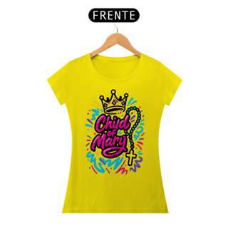 Nome do produto Camiseta Child Of Mary Confetti Baby Look