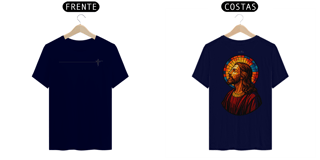 Nome do produto Camiseta Vitral - Cristo Contemplando