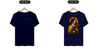 Nome do produto Camiseta Vitral - Santa Terezinha