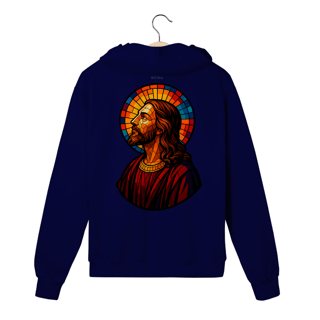 Nome do produto Moleton Vitral - Jesus Cristo