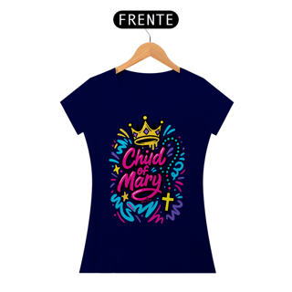 Nome do produto Camiseta Child Of Mary Confetti Baby Look