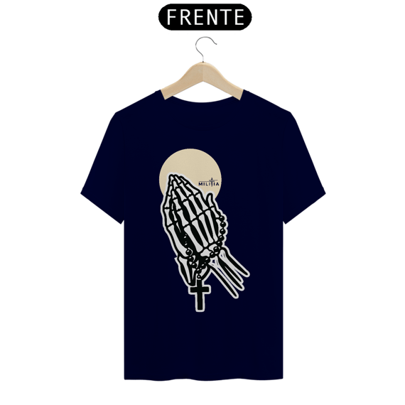 Camiseta Até Os Ossos - Terço e Eucaristia