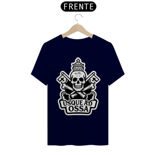 Nome do produto Camiseta Até Os Ossos - Brazão Vaticano