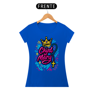 Nome do produto Camiseta Child Of Mary Confetti Baby Look