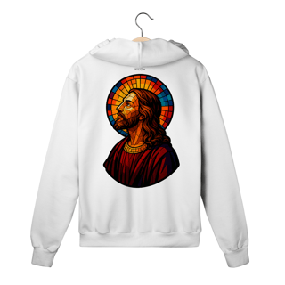 Nome do produto Moleton Vitral - Jesus Cristo