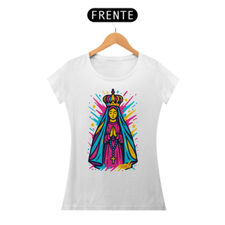 Nome do produto Camiseta Nossa Senhora Street Baby Look