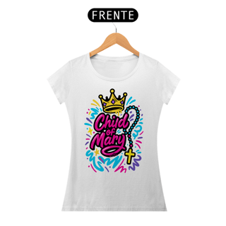 Nome do produto Camiseta Child Of Mary Confetti Baby Look