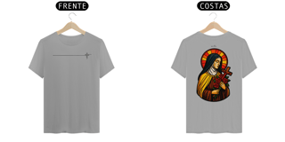 Nome do produto Camiseta Vitral - Santa Terezinha