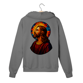 Nome do produto Moleton Vitral - Jesus Cristo