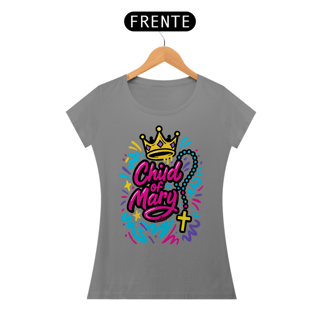 Nome do produto Camiseta Child Of Mary Confetti Baby Look