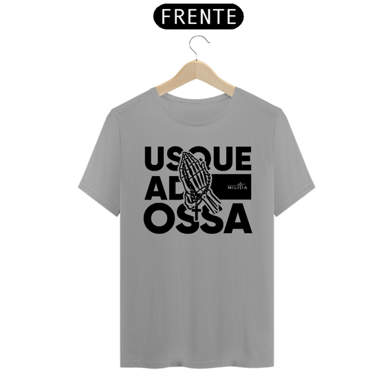 Camiseta Até os Ossos - Mão em Oração