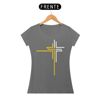 Nome do produto Camiseta Baby Look - Vatican Lines Pastel