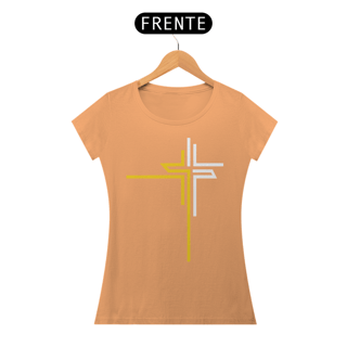 Nome do produto Camiseta Baby Look - Vatican Lines Pastel