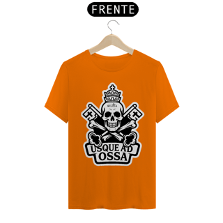 Nome do produto Camiseta Até Os Ossos - Brazão Vaticano