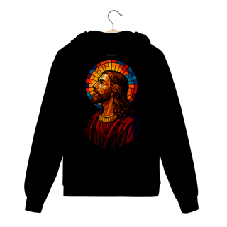 Nome do produto Moleton Vitral - Jesus Cristo