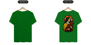 Nome do produto Camiseta Vitral - Santa Terezinha