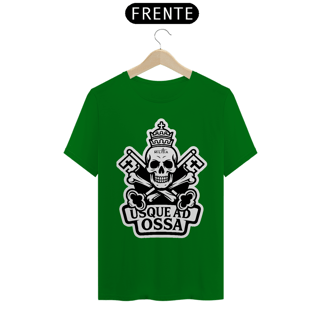 Nome do produto Camiseta Até Os Ossos - Brazão Vaticano