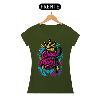 Nome do produto Camiseta Child Of Mary Confetti Baby Look