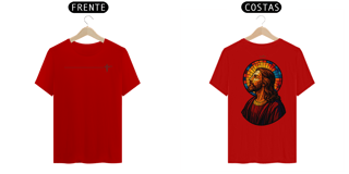 Nome do produto Camiseta Vitral - Cristo Contemplando