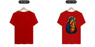 Nome do produto Camiseta Vitral - Maria Mãe de Jesus