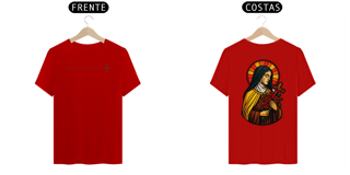 Nome do produto Camiseta Vitral - Santa Terezinha