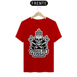 Nome do produto Camiseta Até Os Ossos - Brazão Vaticano