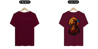 Nome do produto Camiseta Vitral - Cristo Contemplando