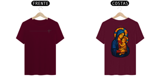 Nome do produto Camiseta Vitral - Maria Mãe de Jesus