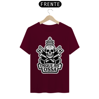 Nome do produto Camiseta Até Os Ossos - Brazão Vaticano