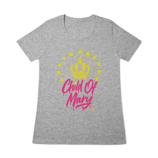 Nome do produto Camiseta Child Of Mary Stars Baby Look