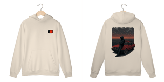 Nome do produto Um Role Noturno – Estampa Exclusiva Gol Quadrado (Moletom Hoodie)