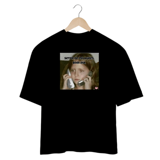 Nome do produto Camiseta Oversized - setor de milagres