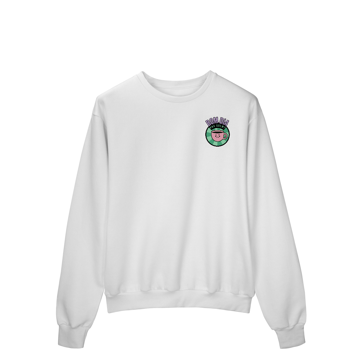 Nome do produto: Moletom Prime Fechado | Bom dia pra quem?