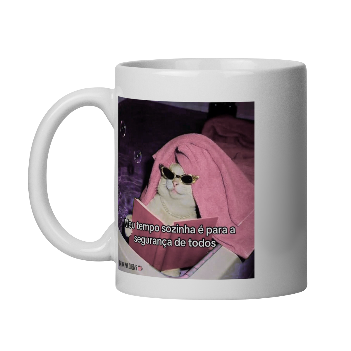 Nome do produto: Caneca | Meu tempo sozinha