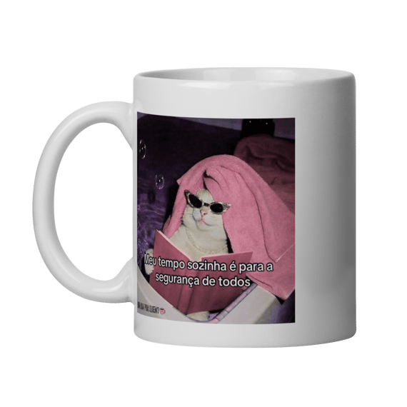 Caneca | Meu tempo sozinha