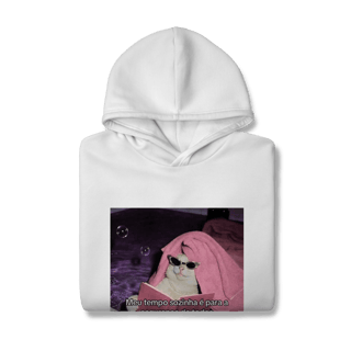 Nome do produto Moletom Prime Canguru | Meu tempo sozinha