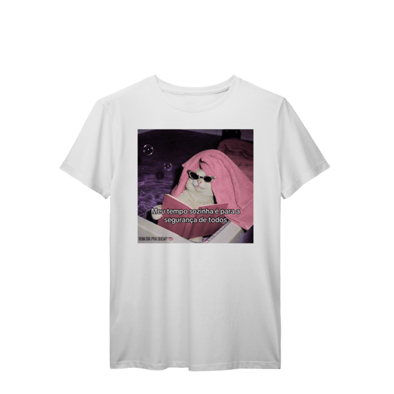 T-Shirt Prime | Meu tempo sozinha
