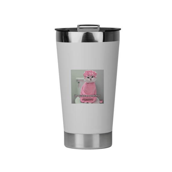 Copo Térmico | As quartas pedimos socorro