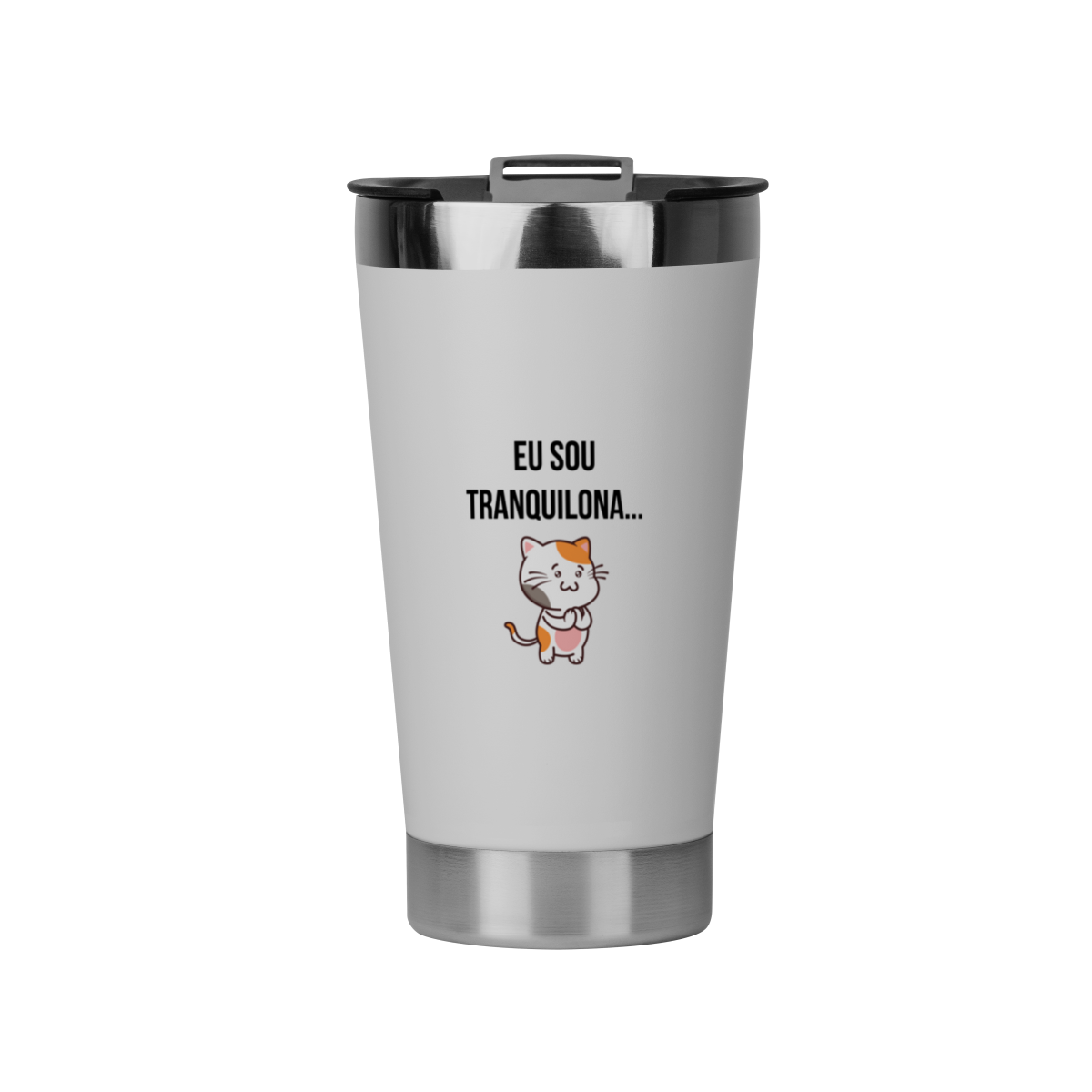 Nome do produto: Copo Térmico | Eu sou tranquilona