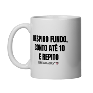 Nome do produto Caneca | Respiro fundo