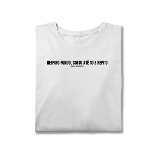 Nome do produto T-Shirt Plus Size | Respiro fundo
