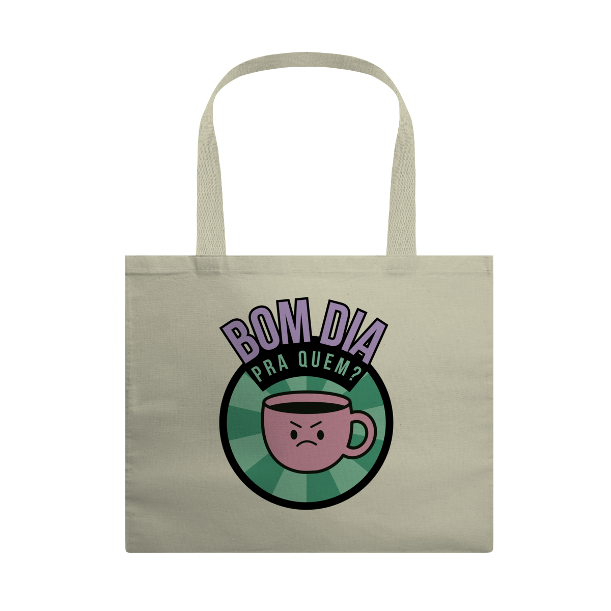 Nome do produto: Ecobag Grande | Bom dia pra quem?